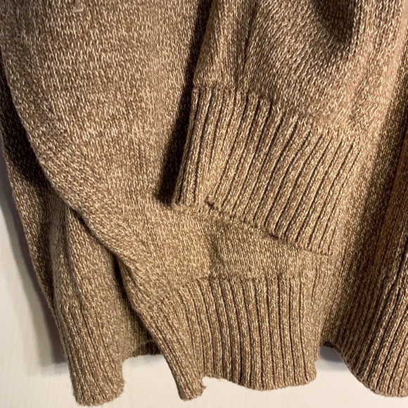 Northwest Territory Beige Pullover Zip-Up Sweater Men’s XL - Picture 8 of 8